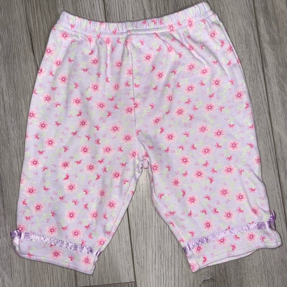 5/$15 Floral Kids Pajama Pants 100% Cotton - Picture 1 of 4